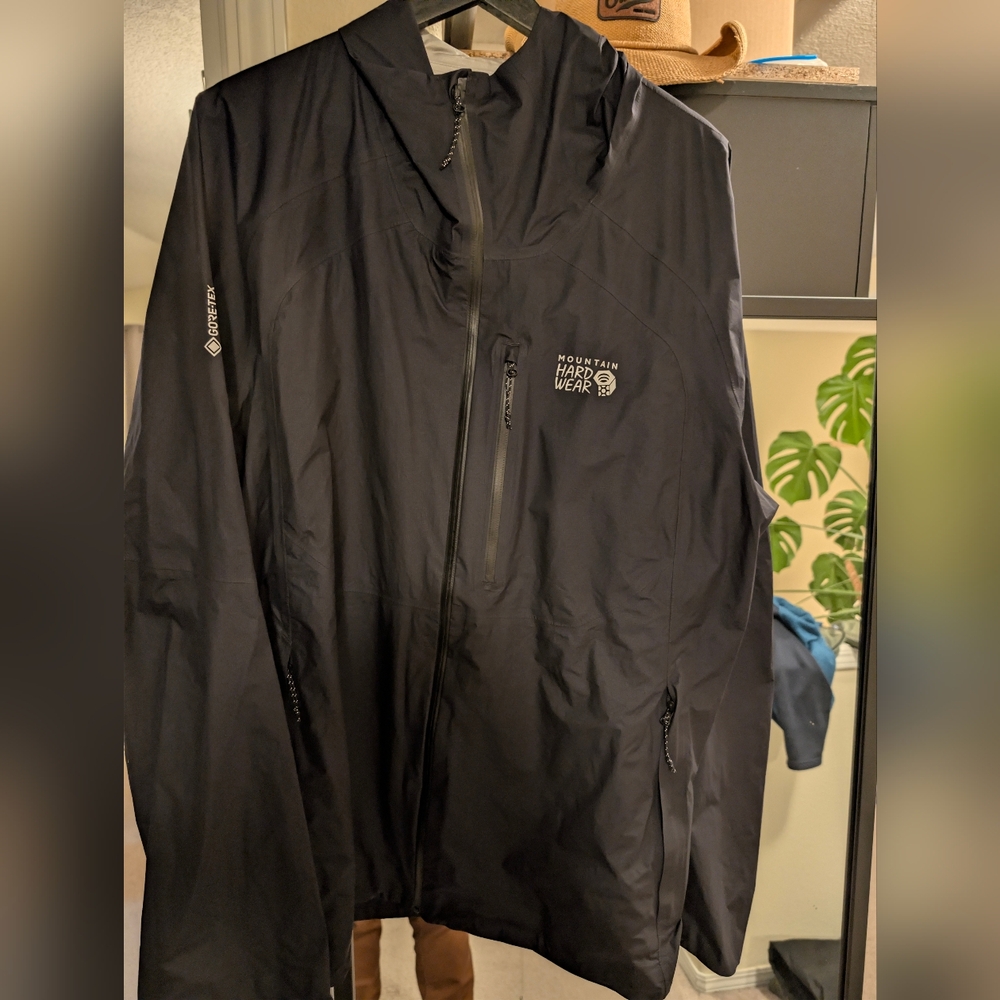Mountain Hardware Trailverse Gore-tex Lightweight Rain Coat Shell Xl.